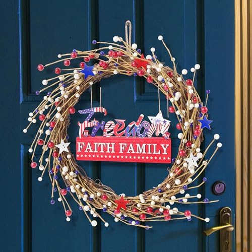 8 Inch Grapevine Wreath, 3pcs Rattan Branch Plaim Wreath for Crafts