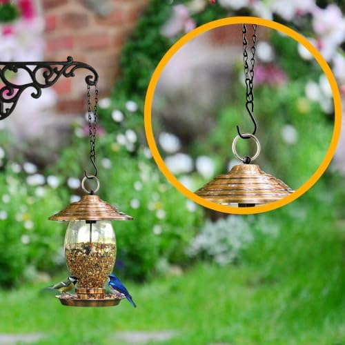 10 Pack 9.5 Inch Black Hanging Chains,Plant Hangers for Planters