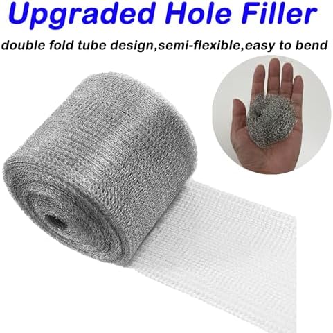 Flexible Wire Mesh for Mice,Rodent Barrier,Weep Hole Mesh,5"*36FT