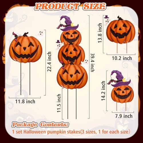 Halloween Yard Signs Decorations Outdoor, Halloween Yard Stakes for Decor