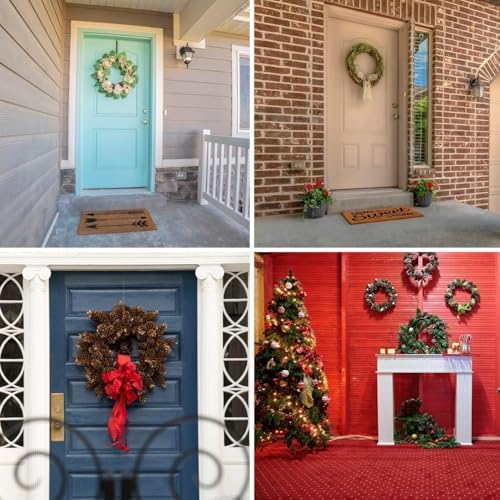 2-Pack 12 Inch Wire Wreath Frame, Round Metal Wreath Form
