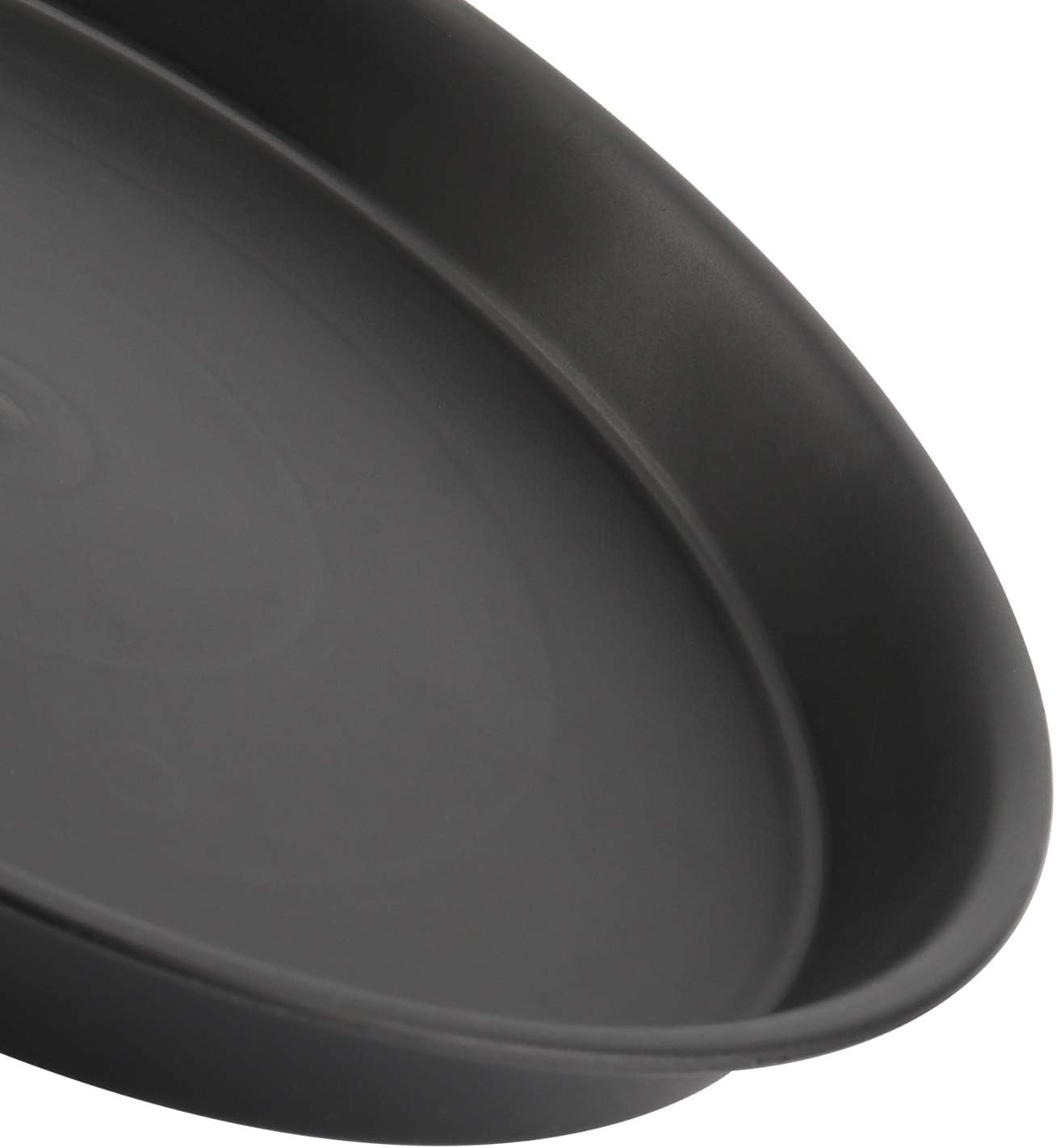 KEILEOHO 15 Pack 12 Inch Plant Saucer, Heavy Duty Round Plastic Plant Saucer with Plant Labels, Flower Plant Pot Tray