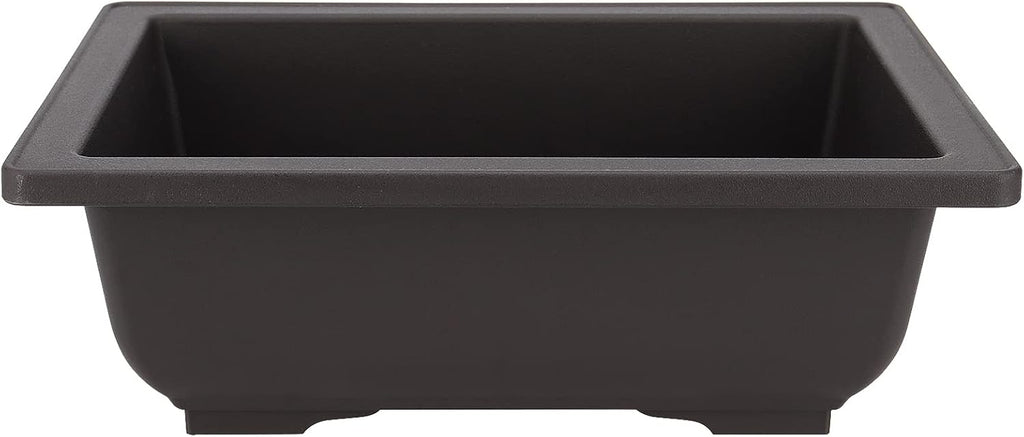 MANCHAP 20 PCS 8.9 Inch Plastic Bonsai Training Pots, Rectangular Bonsai Tree Planter Pot for Garden, Yard, Office