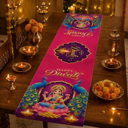 Diwali Decorations - Happy Diwali Table Runner