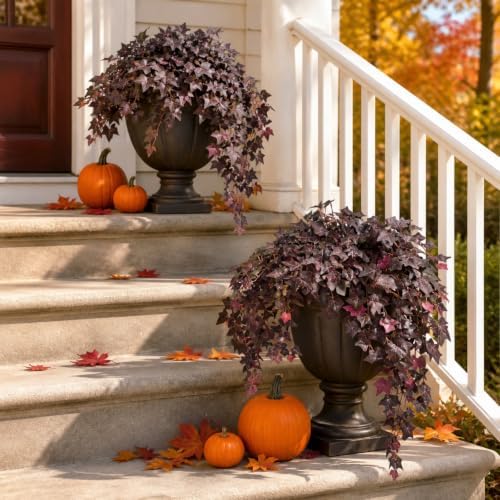 Fall Artificial Plants Fake Ivy Hanging Vines Greenery for Outdoor Planter