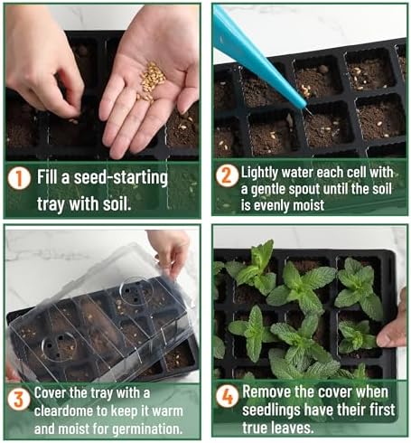 Mr. Pen 5-Set Seed Starter Tray Kits