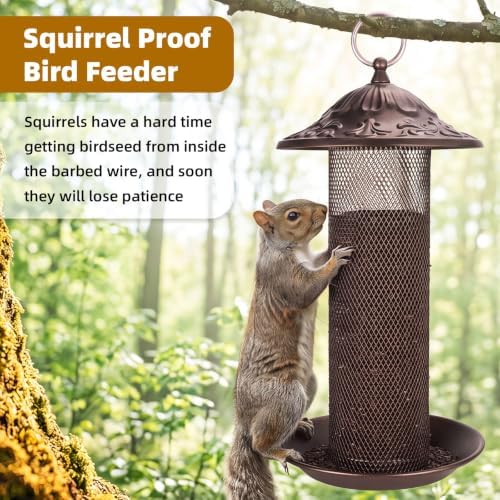 Nyjer/Thistle Seeds Wild Bird Feeder,Metal Material,Easy to Clean