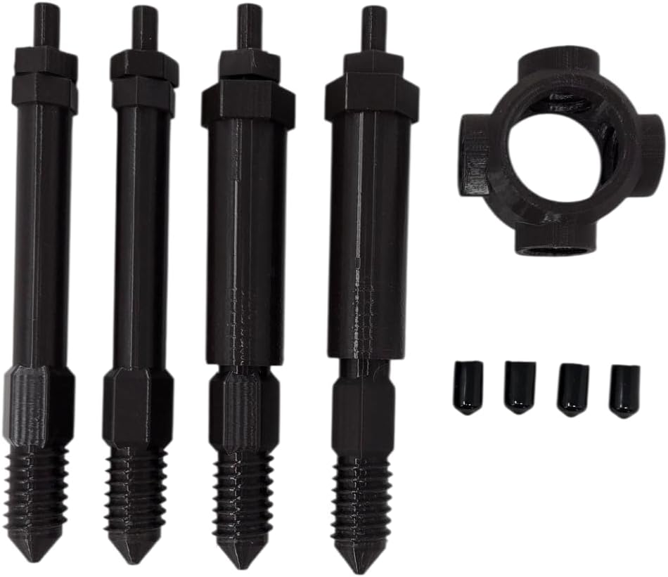 Adjustable Plant Stake Support Holder Brace for Potted Plants (XL). Adjusts from 16" to 26". Fits Stakes up to 1.25" in