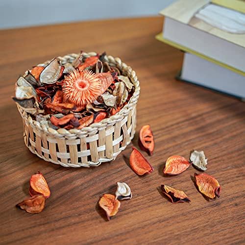 Fall Potpourri Bags, Orange Scented Decorative Bowl Filler, 8.4oz