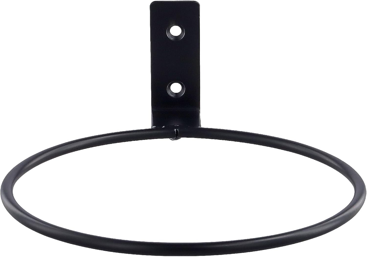 10 PCS 6 Inch Black Plant Pot Holders Rings, Wall Mount Flower Pot Brackets with Screws, Round Flowerpot Iron Rings