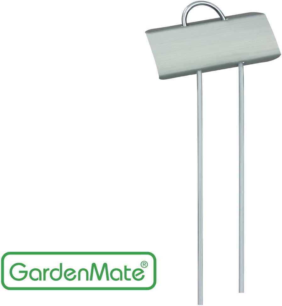 GardenMate 25-Pack Weatherproof Mini Metal Plant Labels, Height 5 3/4'', Label Area 7/8'' x 2 1/2''