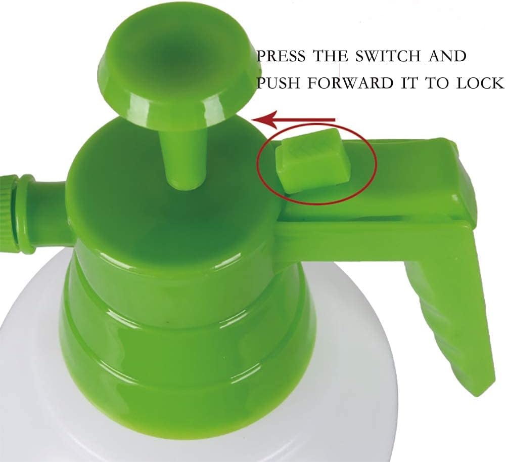 Joywayus 2PCS 68OZ Garden Pump Sprayer Portable Yard & Lawn Sprayer for Spraying/Watering 0.5Gallon Green