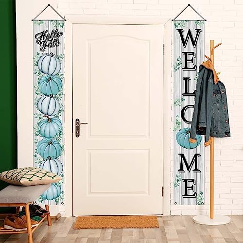 Fall Porch Banner Autumn Thanksgiving Decoration for Home Decor