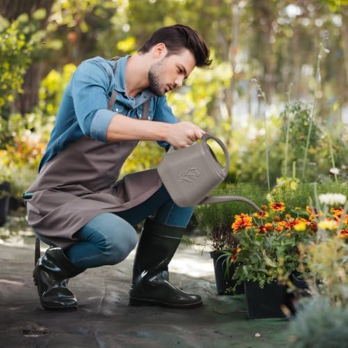Plant Watering Can Small -1/2 Gallon-Coffee Color