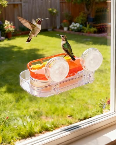Redboat Window Hummingbird Feeder