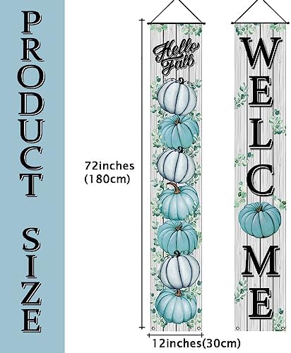 Fall Porch Banner Autumn Thanksgiving Decoration for Home Decor