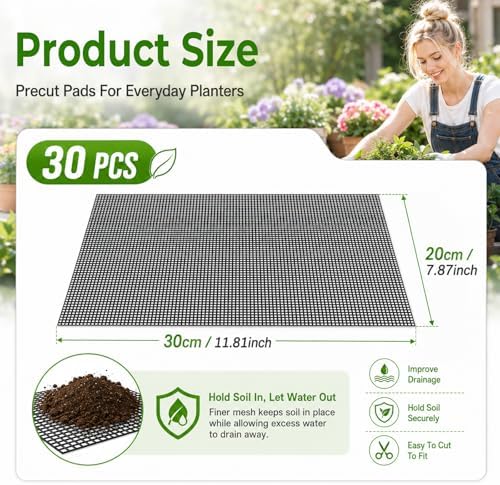 30pcs mesh Sheet, Fine Terrarium Mesh