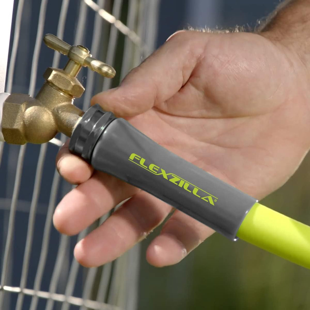 Flexzilla Garden Hose 3/4 in. x 100 ft., Lightweight All-Weather Water Hose, Durable and Flexible, Leak-Free Connections