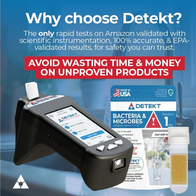 Drinking Water Test Kit - Lead, Bacteria, Mold & pH