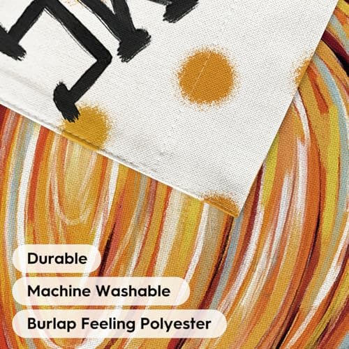 AVOIN colorlife Welcome Pumpkin Fall House Flag 28x40 Inch for Outside