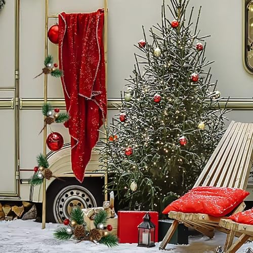 30PCS Artificial Pine Picks Christmas Simulation Pine Needle