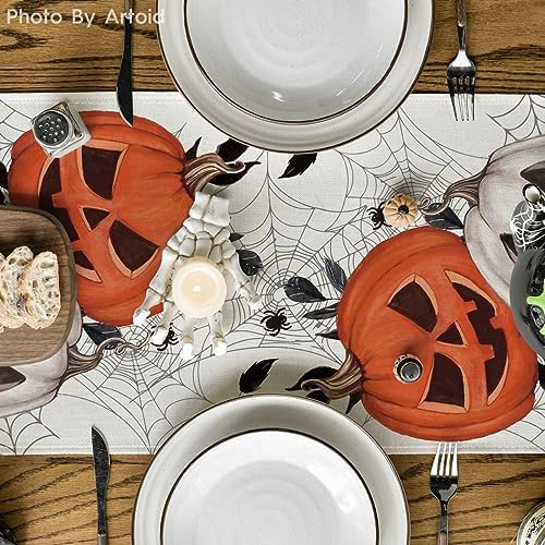 Artoid Mode 210 GSM Halloween Table Runner Home Party Decor 13x90 Inch