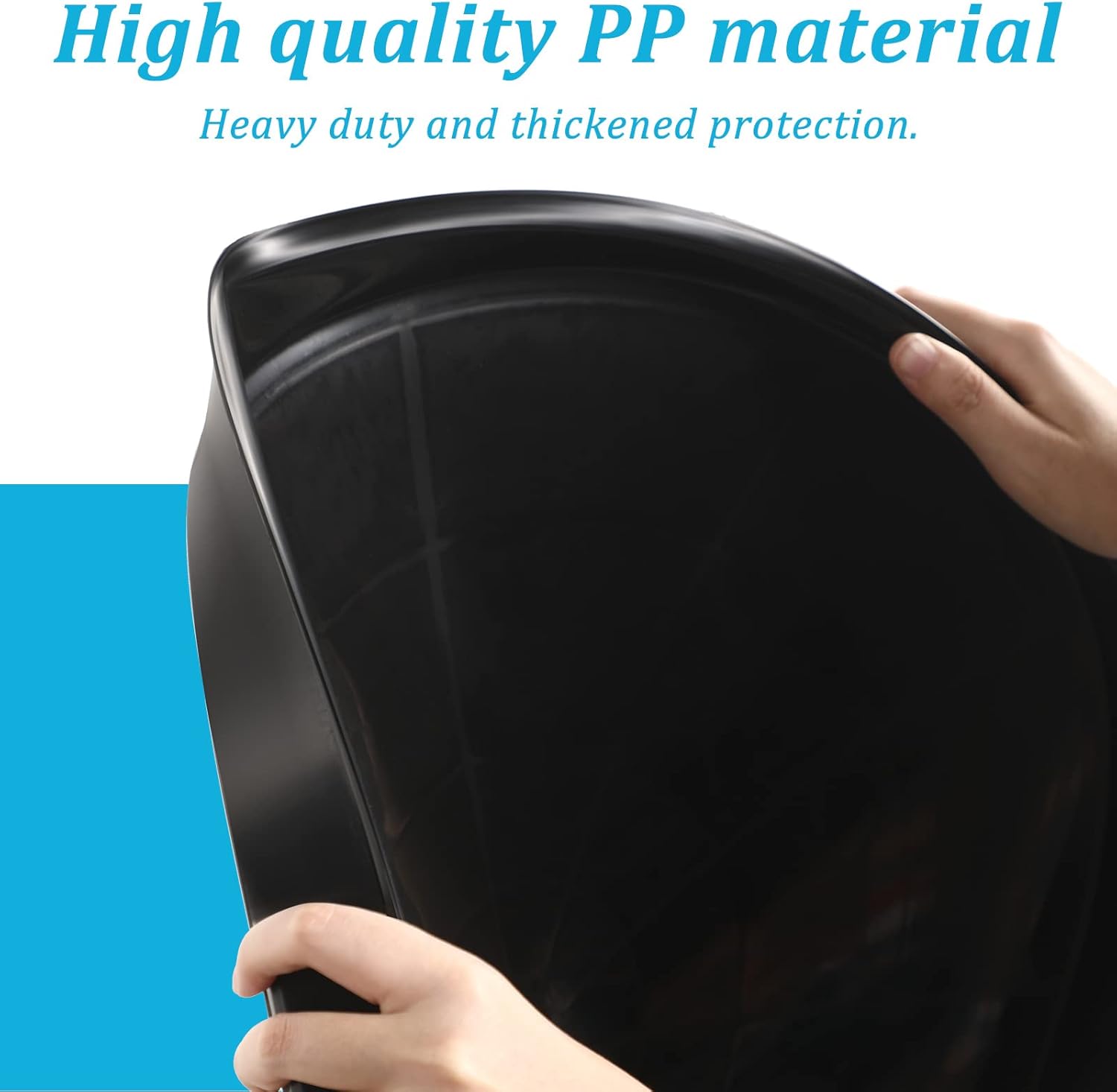 Eccliy 10 Packs 25 Inch Plastic Large Plant Saucers Heavy Duty Planter Trays Jumbo Flower Pot Saucers Plastic Water