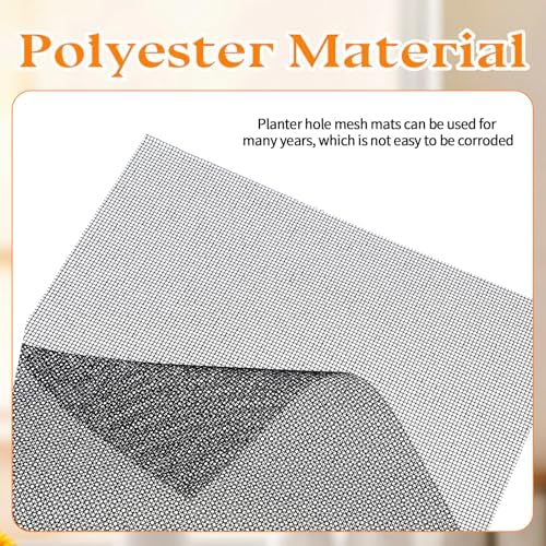 10 Pc Mesh for Plant,Plant Mesh Drainage Meshe,Flower Pot Hole Meshe Pad