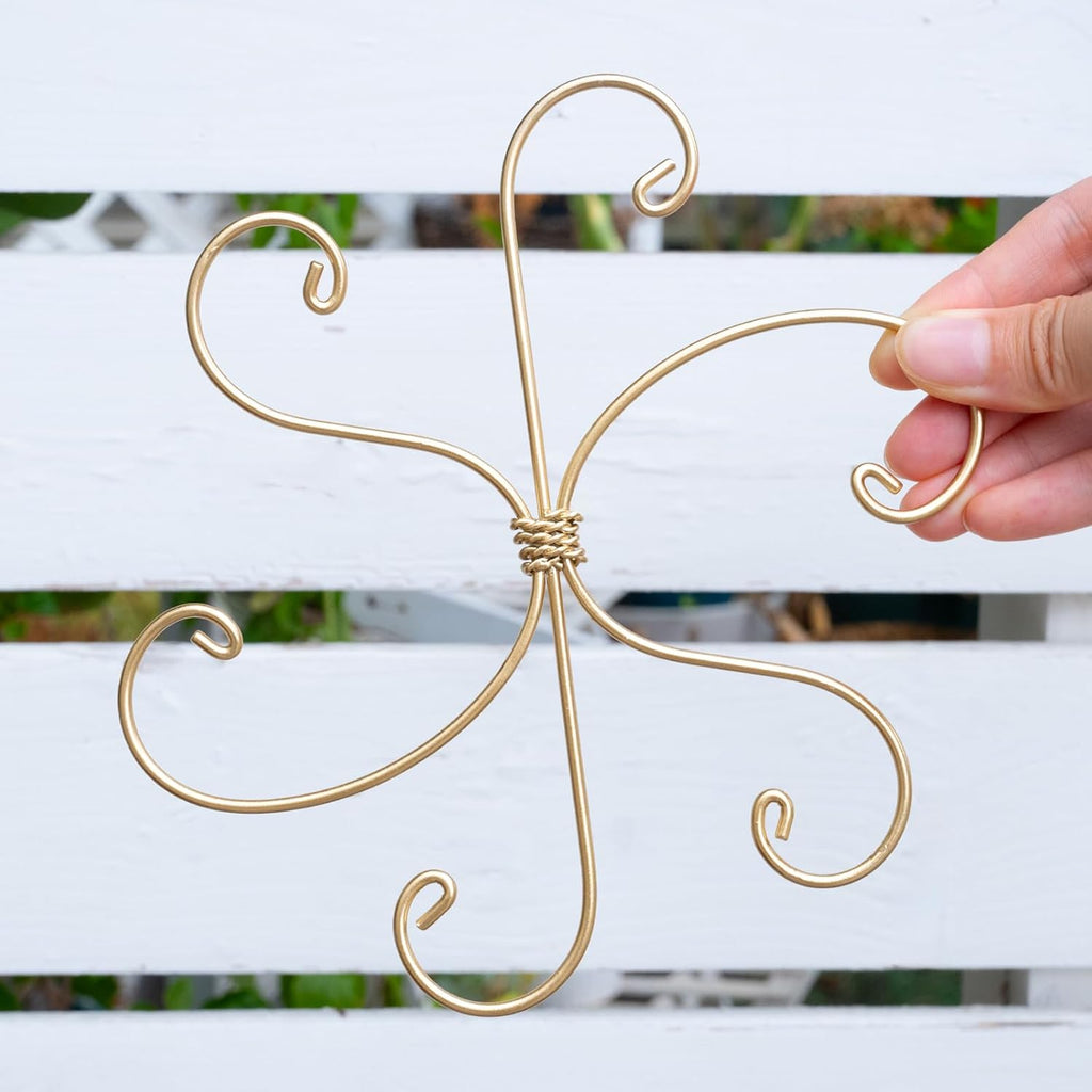7.5In Monstera Plant Stem Support Hook Set-5PCS Metal stem Holder | Premium Stem Support for Monstera &