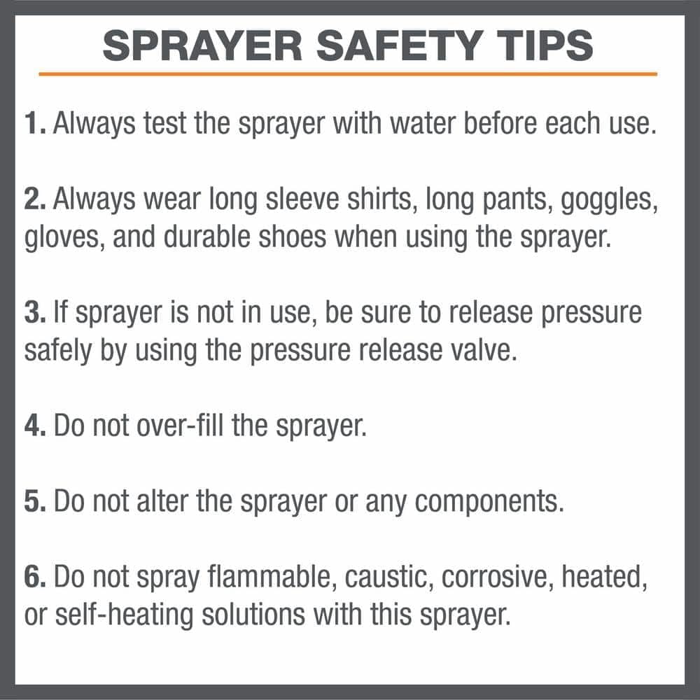2 Gallon Pump Sprayer – Lawn & Garden, Adjustable Nozzle, Locking Trigger, Made in USA