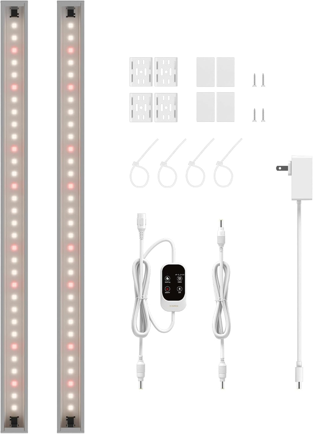 GLOWRIUM T5 Grow Light for Indoor Plants, 3500K Plant Light Strip
