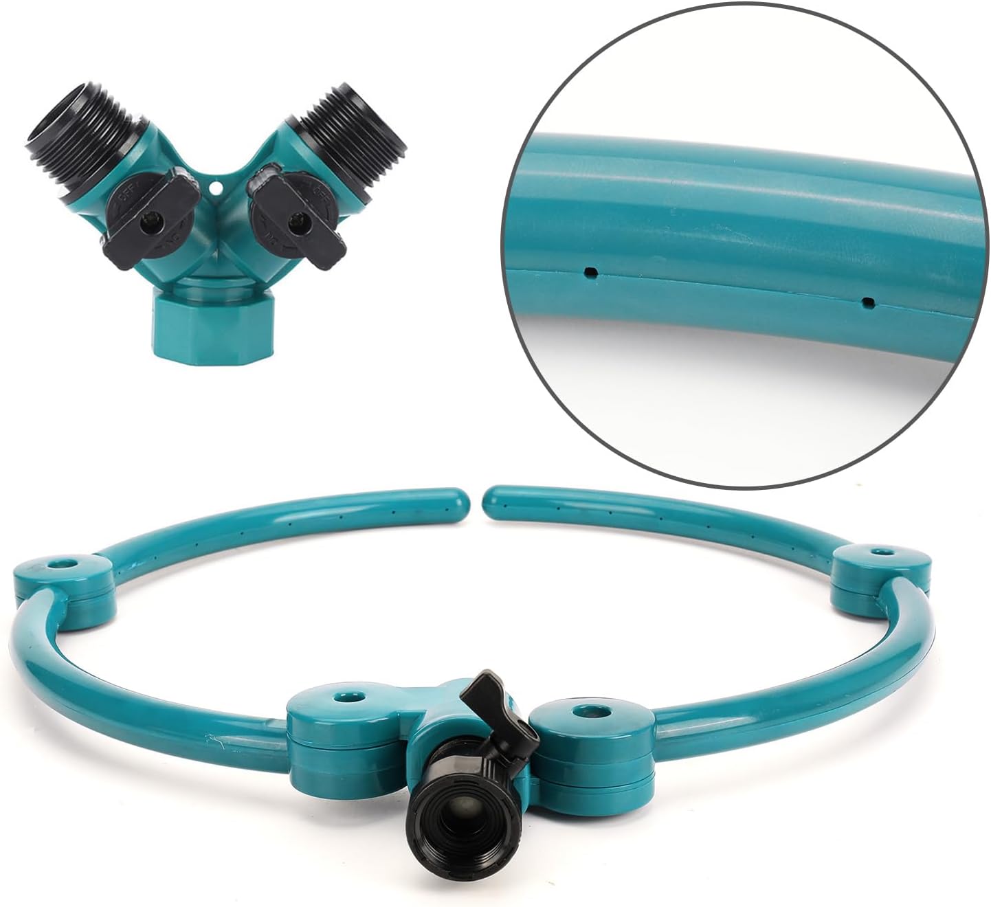 360° Tree Water System Tree Watering Ring Garden Irrigation System 2PCS | Flower Sprinkler Watering Circle for New Tree