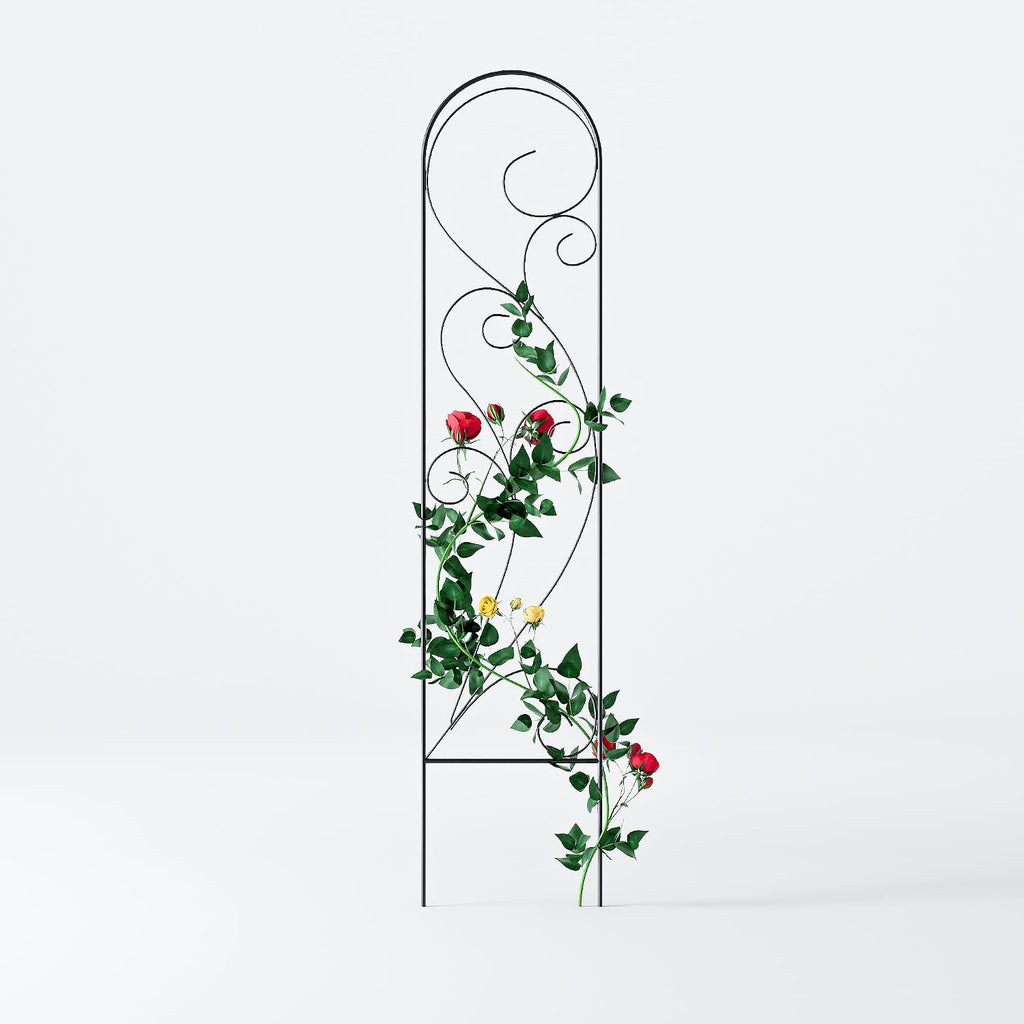 Zhongma 4 Pack 36" Metal Plant Trellis for Potted Plants Climbing,Indoor and Outdoor Fence Plant Support Trellis for