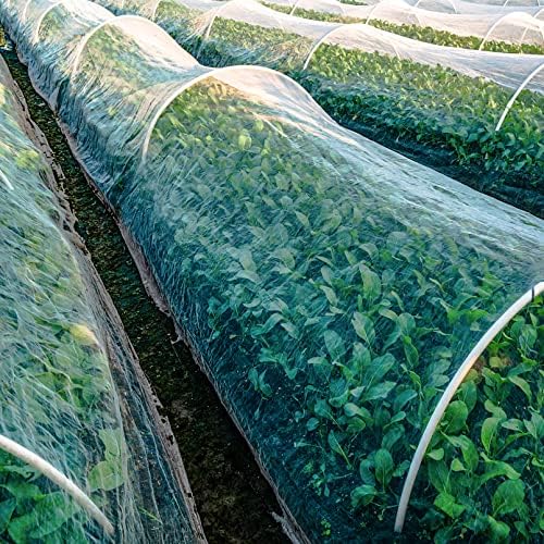 Unves 10' x 30' Garden Netting, Mosquito Bird Netting for Garden