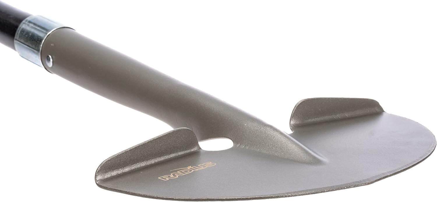 Radius Garden 25611 Pro-Lite Ergonomic Carbon Steel Edger, Red