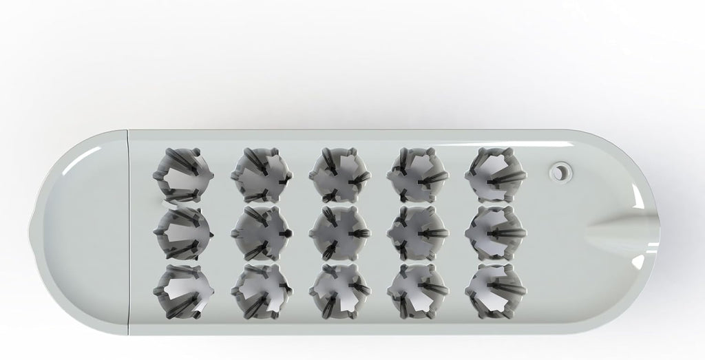 AeroGarden Seed Starting System for AeroGarden Sprout | Plastic Seed Starter Tray, 15 Biodegradable Grow Sponges, 3 oz.