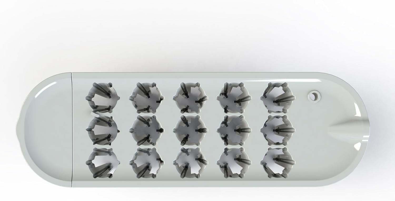 AeroGarden Seed Starting System for AeroGarden Sprout | Plastic Seed Starter Tray, 15 Biodegradable Grow Sponges, 3 oz.