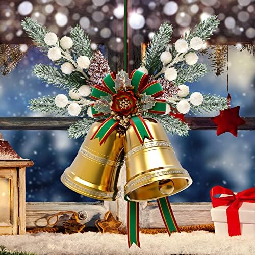ELECLAND 10 Pcs Christmas Picks Decorations, White