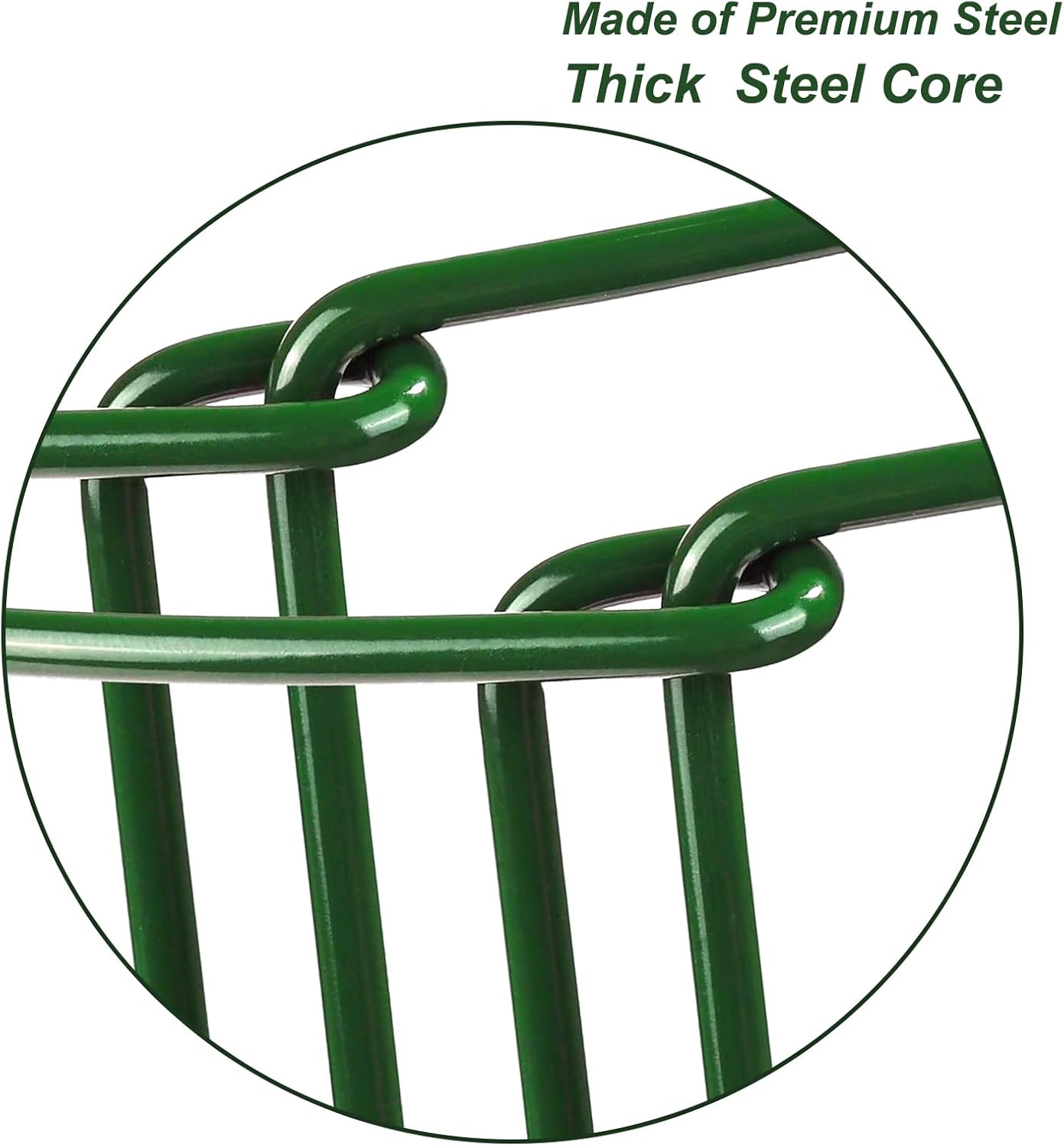 12 Pack Plant Support Stake, 16 Inch Peony Cages and Supports for Outdoor Plants, with 15 Pcs Plant Labels, 20 Pcs