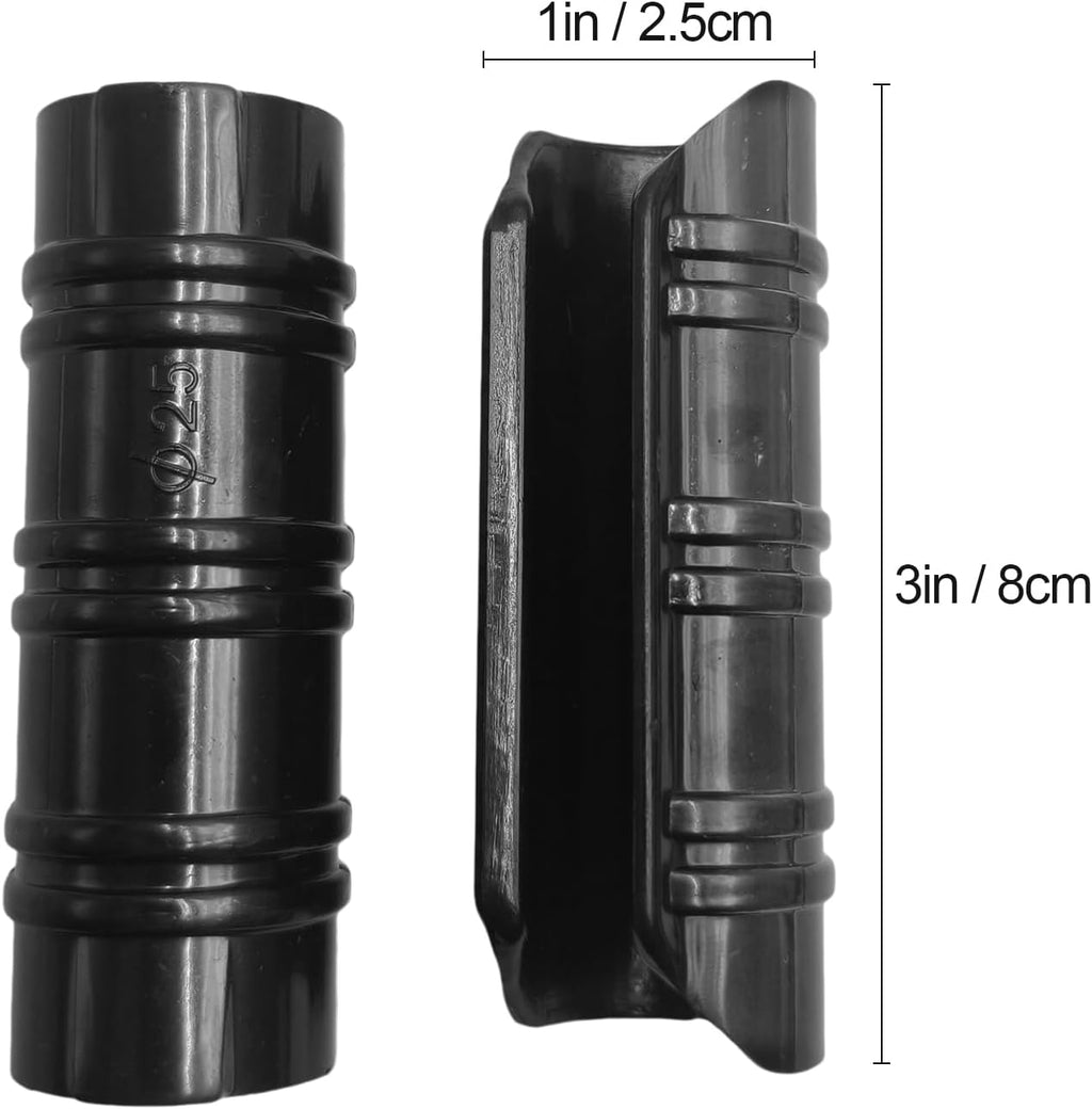 60PCS Greenhouse Clips, 1 Inch Greenhouse Clamps, Gardening and Farming Tube Clips, ABS Plastic Clamps for PVC Pipe