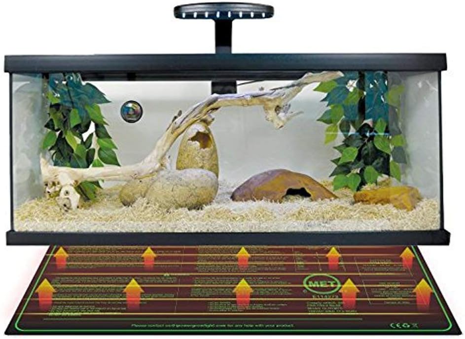 iPower 2 Pack 10" x 20" Warm Hydroponic Seedling Heat Mat and Digital Thermostat Control Combo Set for Plant