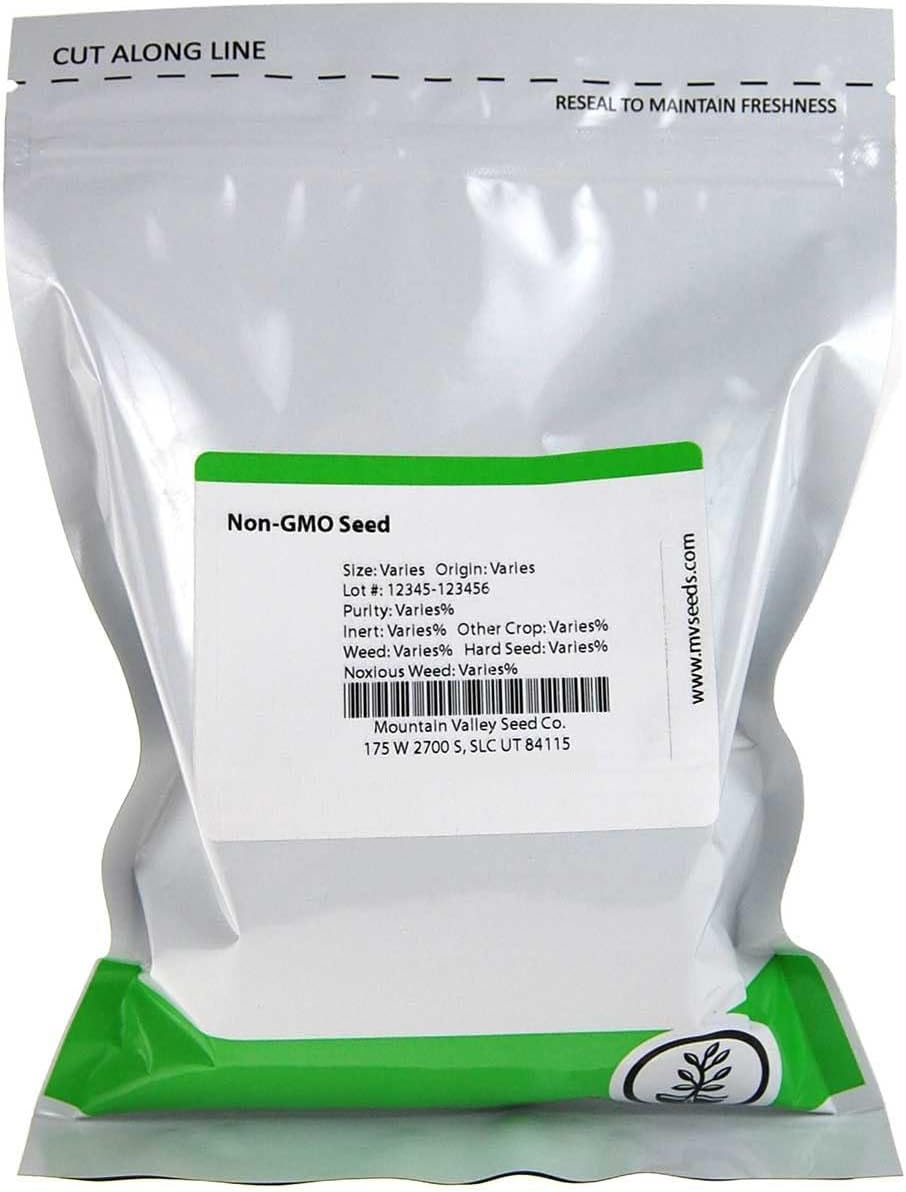 Mountain Valley Seed Co Mammoth Melting Sugar Pod Snow Pea Garden Seed 5 Lb | ~9,000 Seeds - Non-GMO, Heirloom