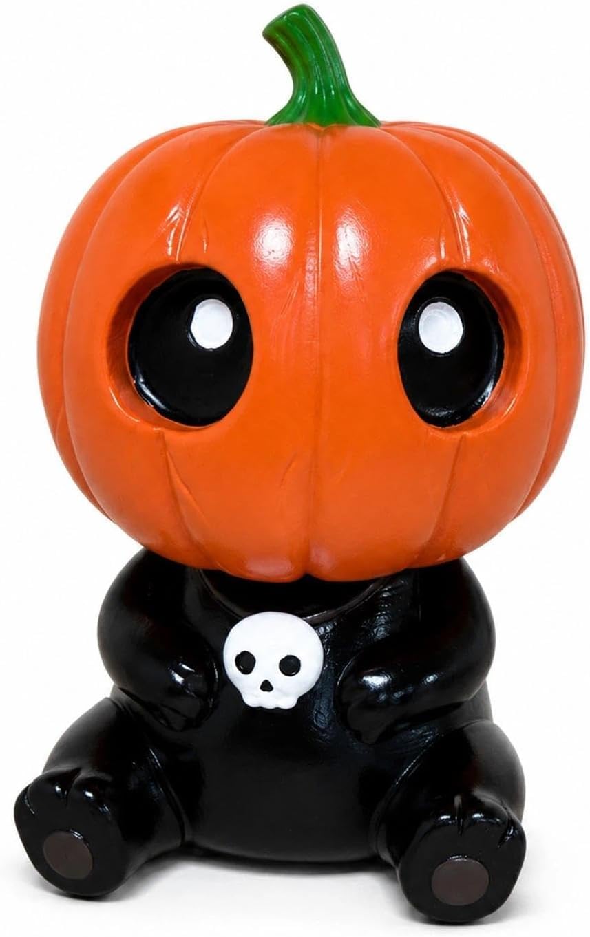 8 Pcs Blown Glass Pumpkin Figurines Fall Thanksgiving Centerpiece Decor