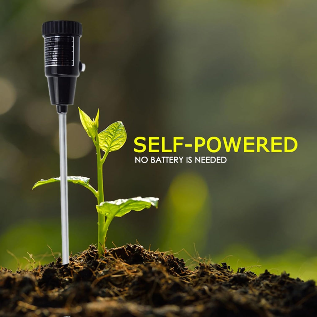 Soil PH Meter, Soil Moisture Sensor Meter, Soil PH Tester Gardening Tool Kits for Plant, Tree, Soil Tester for Moisture