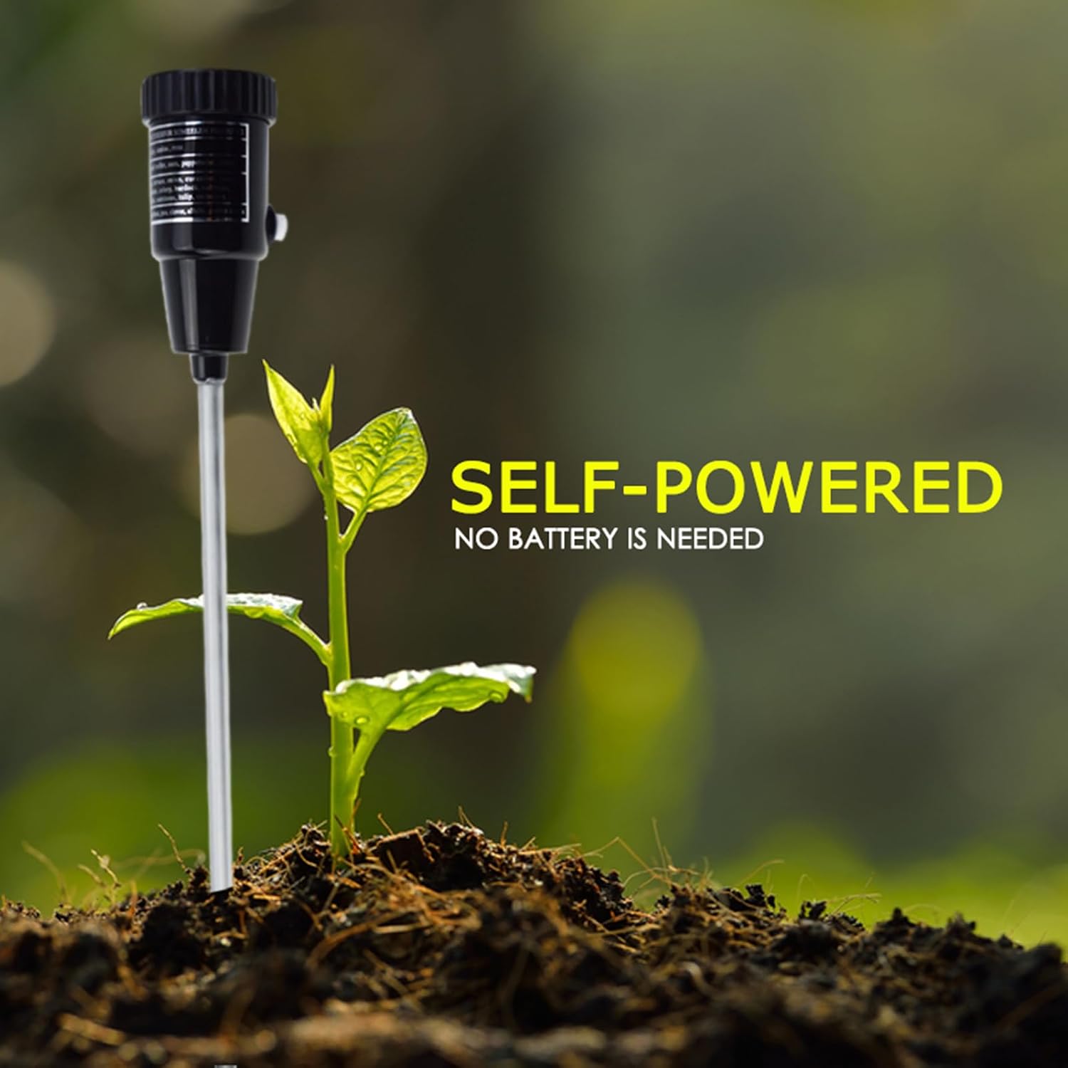 Soil PH Meter, Soil Moisture Sensor Meter, Soil PH Tester Gardening Tool Kits for Plant, Tree, Soil Tester for Moisture