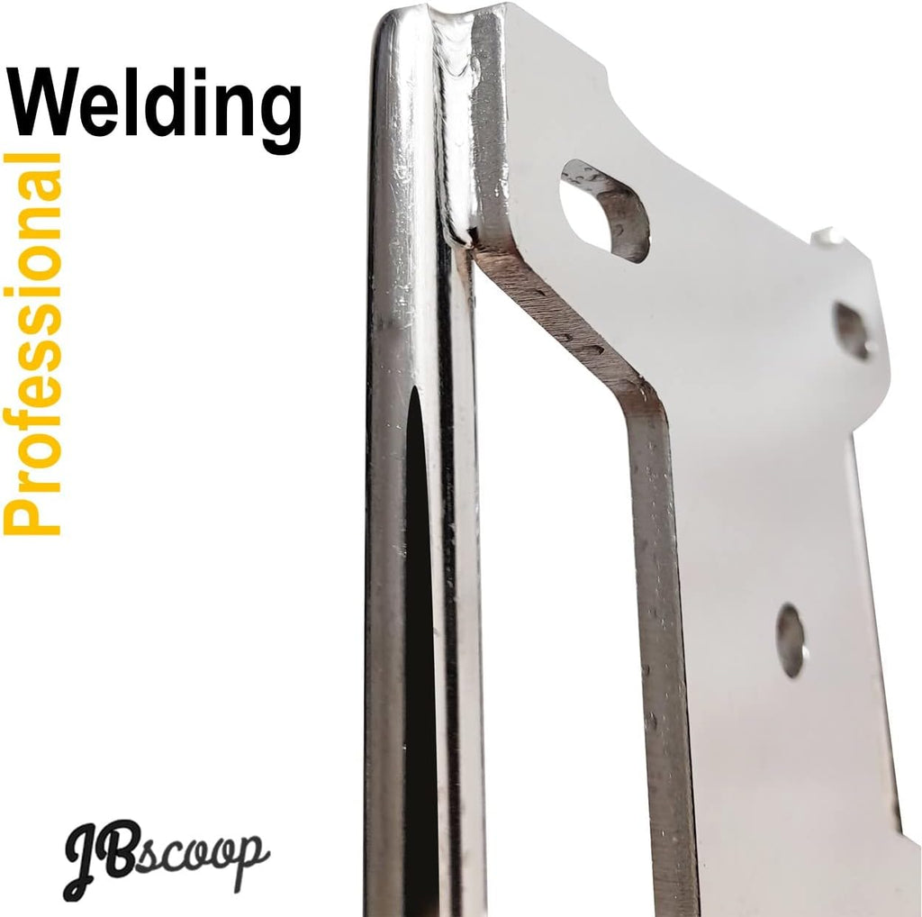 JBscoop Garden Hose Holder, Stainless Steel Wall Mount for Water Hose & Extension Cords, Heavy Duty & Rust Proof