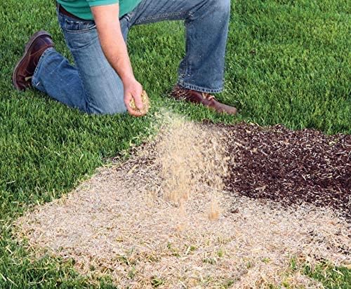 EZ Straw Lawn Repair Mix Tall Fescue Blend - Seed, Mulch and Fertilizer Combination, 11lbs (Covers 200sq ft.)