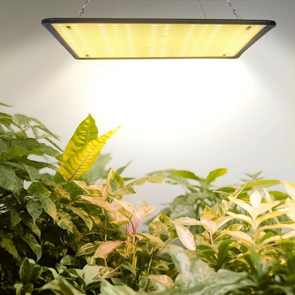 Full Spectrum LED Grow Light for Indoor Plants with UV&IR, Sunlight Simulating Plant Hanging Grow Light for Seedlings