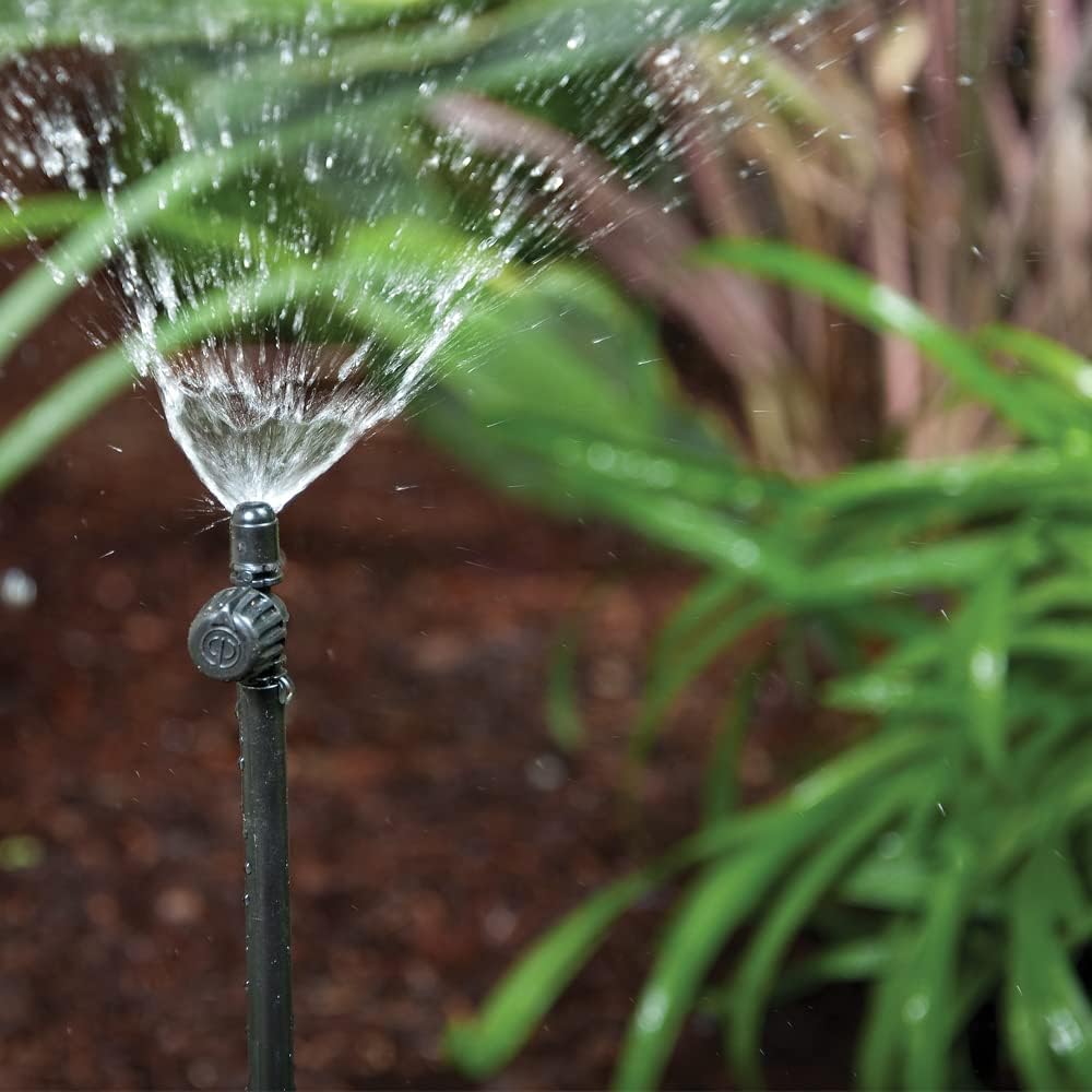 DIG SM50 Adjustable Micro Sprayer 46 Piece Kit for Gardens - Versatile and Efficient Watering up to 500 sq. ft.