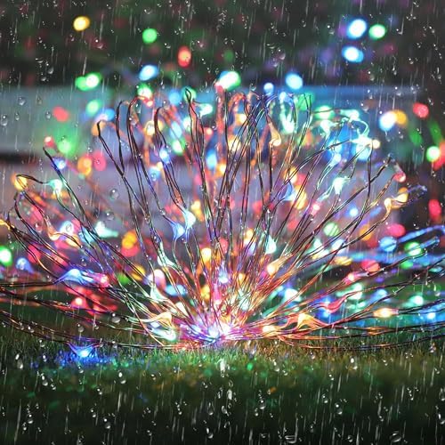 Joomer Solar Fairy Lights, 2-Pack Total 80FT 240LED Lights, Multicolor